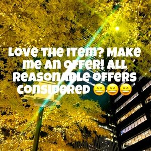 All offers considered